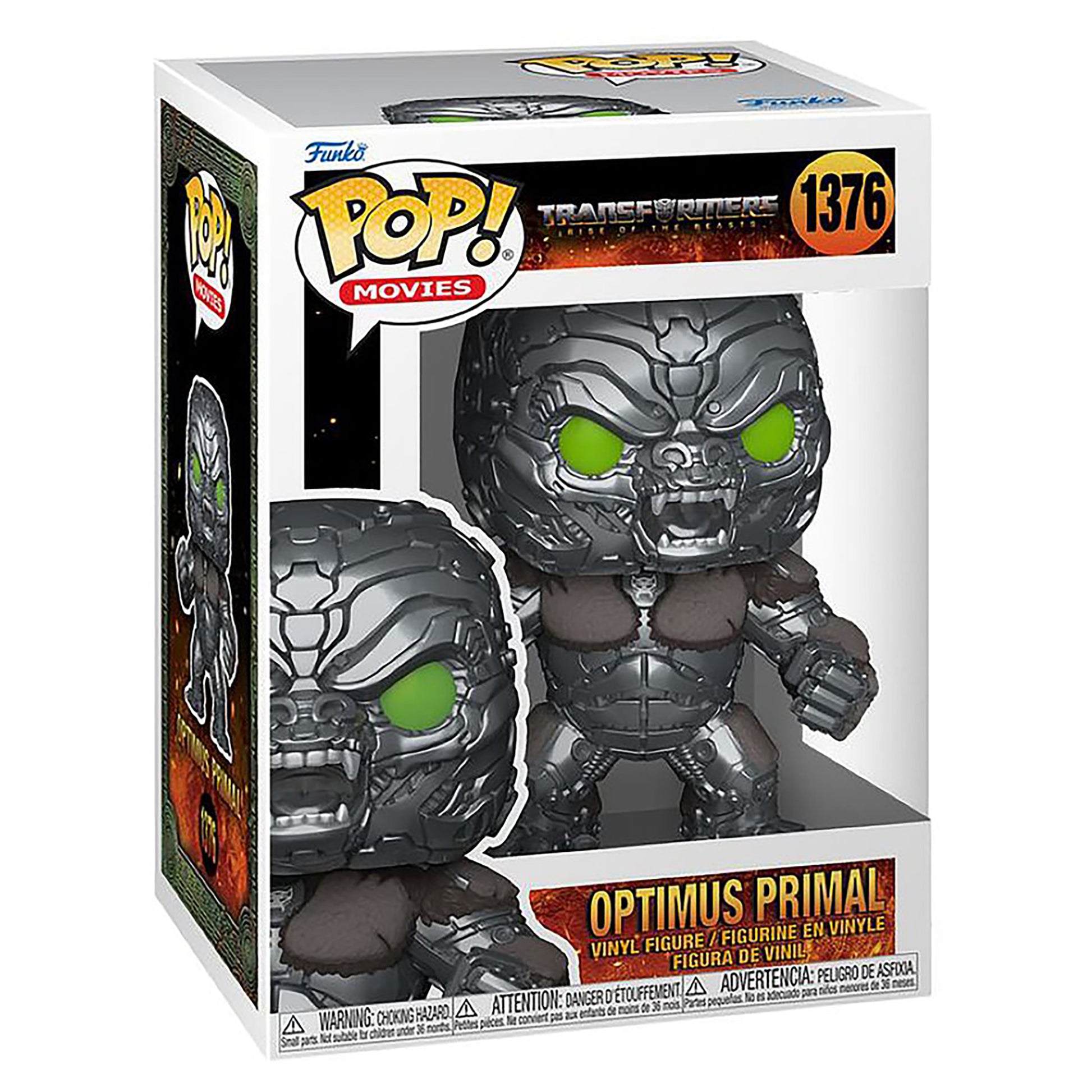 Funko Transformers: Rise of the Beasts - Optimus Primal Pop!