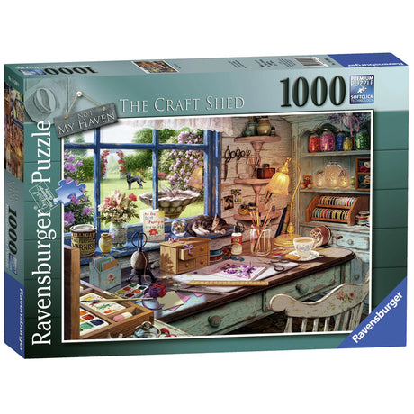 Ravensburger My Haven No 1 The Craft Shed 1000 pieces