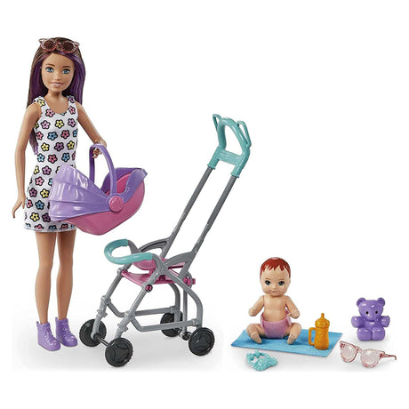 Barbie Skipper Babysitters Inc Dolls and Playset GXT34