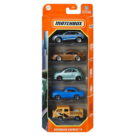 Matchbox 5-Pack Autobahn Express V