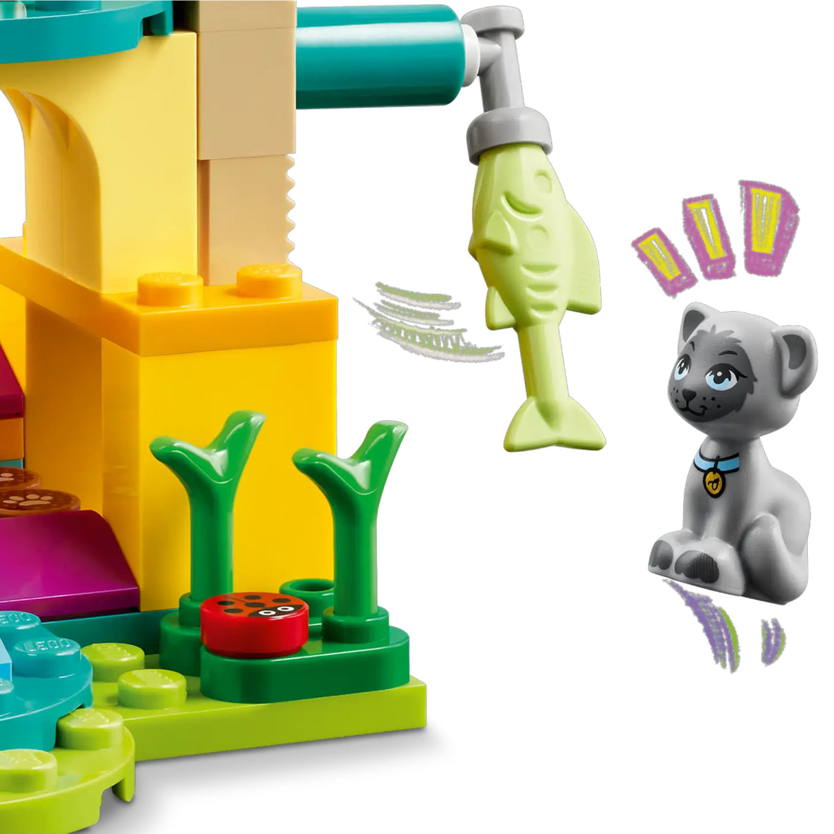 LEGO Friends Cat Playground Adventure 42612, (87-pieces)