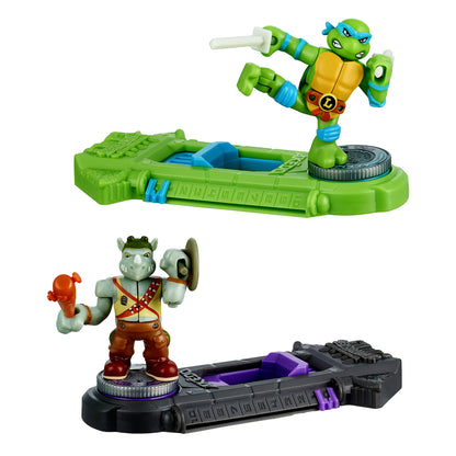 Akedo Teenage Mutant Ninja Turtles S1 Leonardo Vs Rocksteady