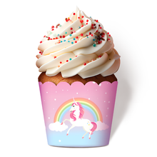 White Smoke Cupcake Cups 12 Pack - Unicorn Themed Parties