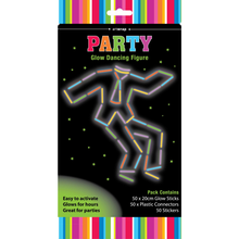 Black Glow Dancing Suit 150 Pack Glow