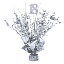 White Smoke Table Decoration - Silver 18 Decoration