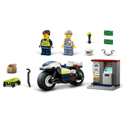 LEGO City Police Motorcycle Chase 60455