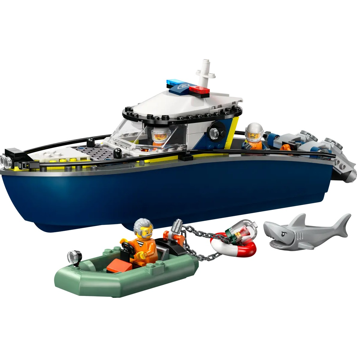 LEGO City Police Boat Chase 60456