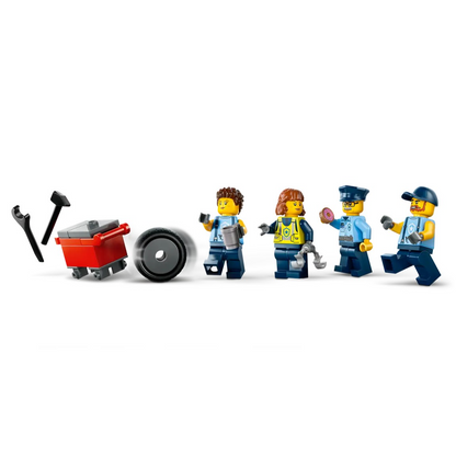 LEGO City Custom Police Car Garage 60457