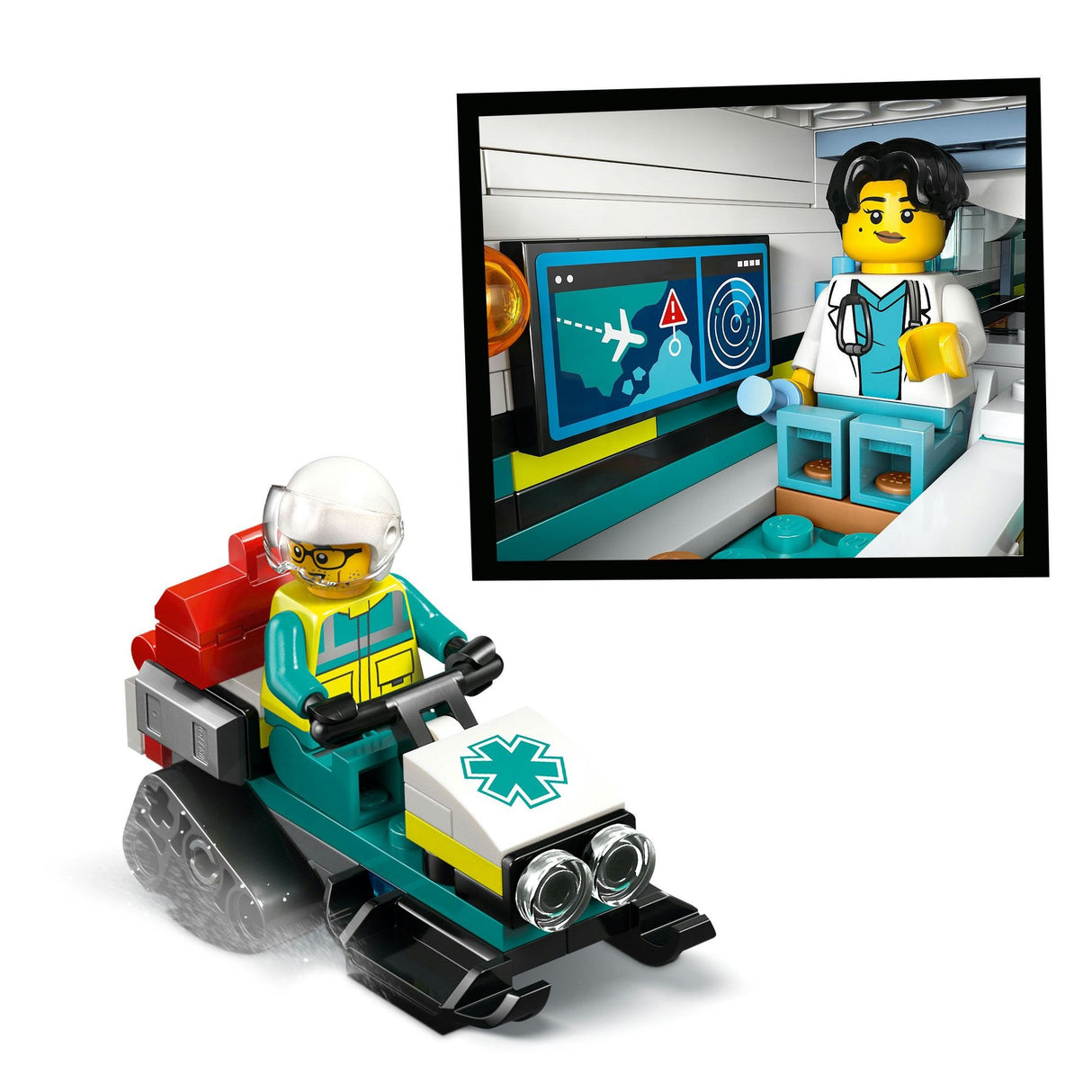 LEGO City Emergency Air Ambulance Airplane 60465