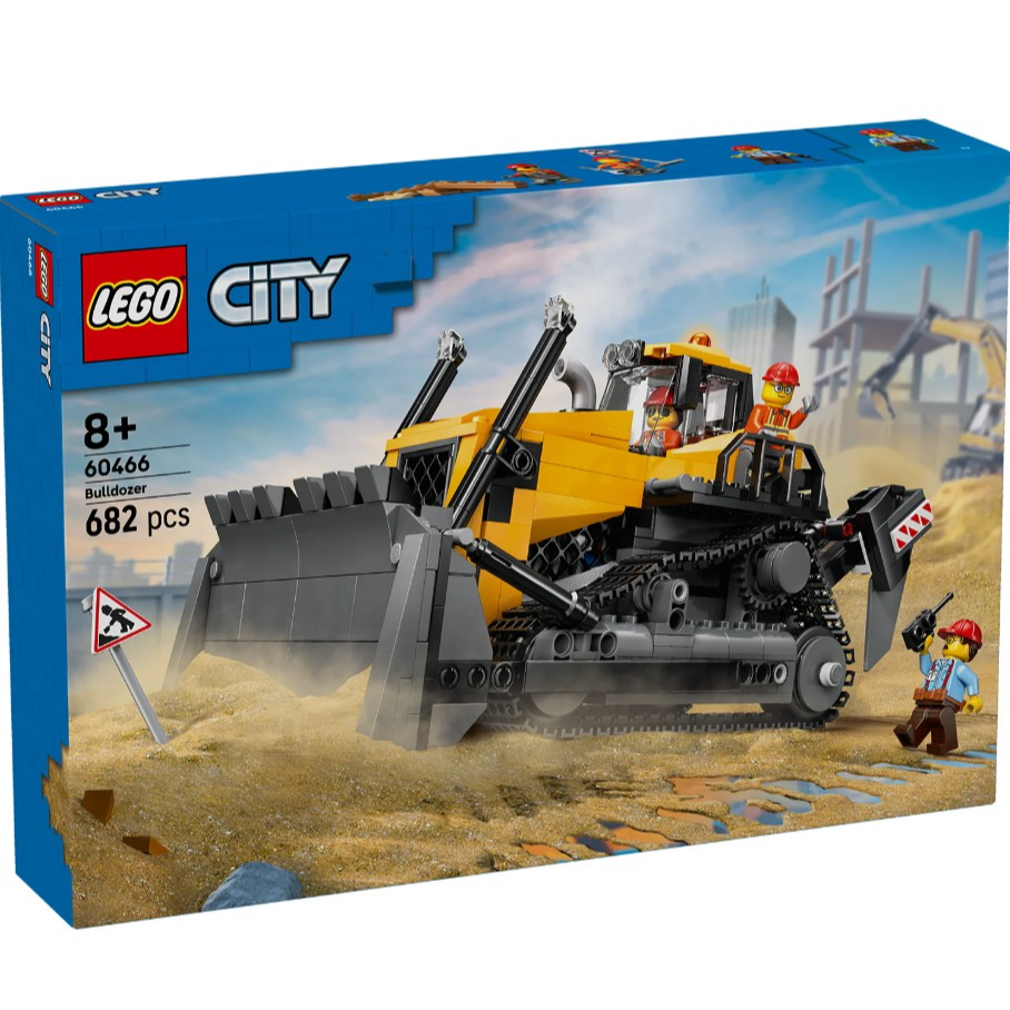 LEGO City Yellow Bulldozer 60466