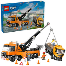 LEGO City Heavy-Duty Recovery Tow Truck with Crane 60467