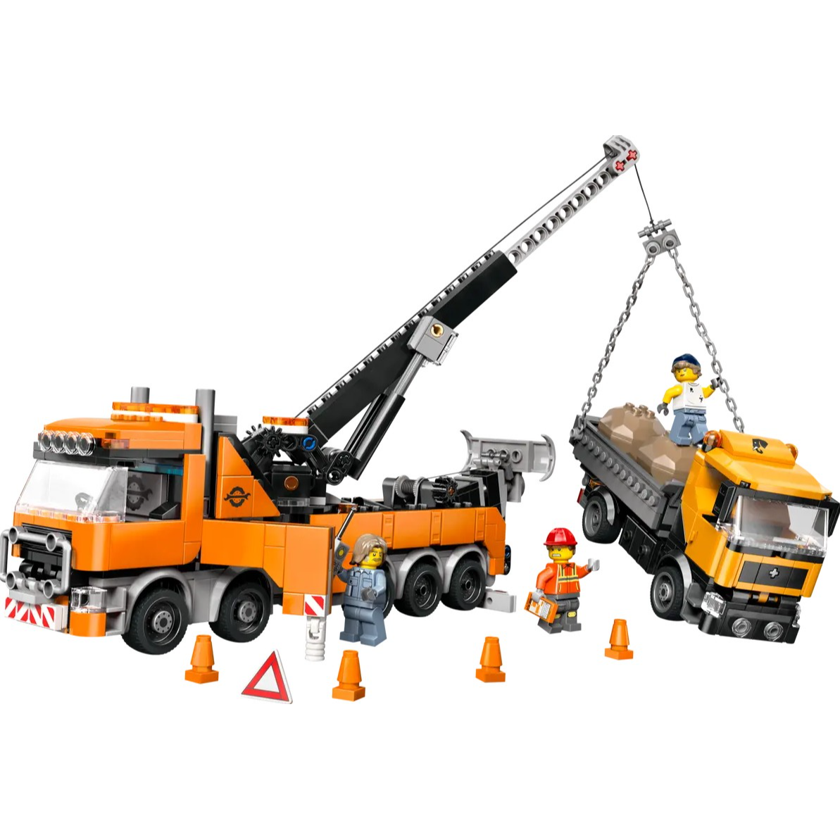 LEGO City Heavy-Duty Recovery Tow Truck with Crane 60467
