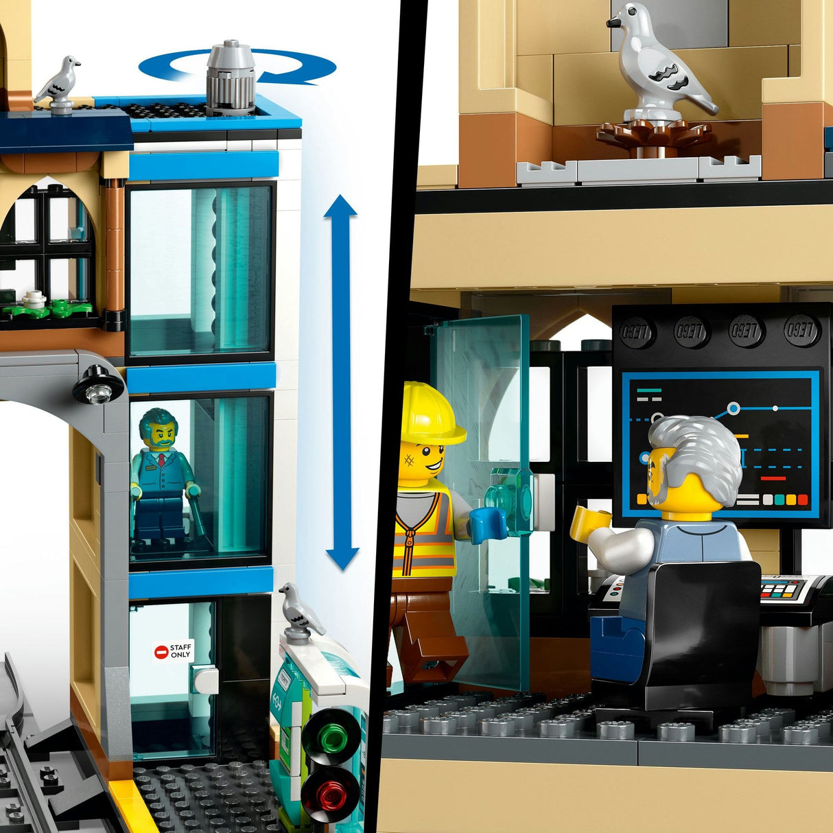 LEGO City Central Train Station 60469