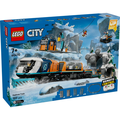 LEGO City Explorers Arctic Polar Express Train 60470