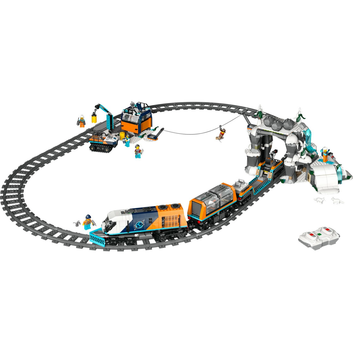 LEGO City Explorers Arctic Polar Express Train 60470