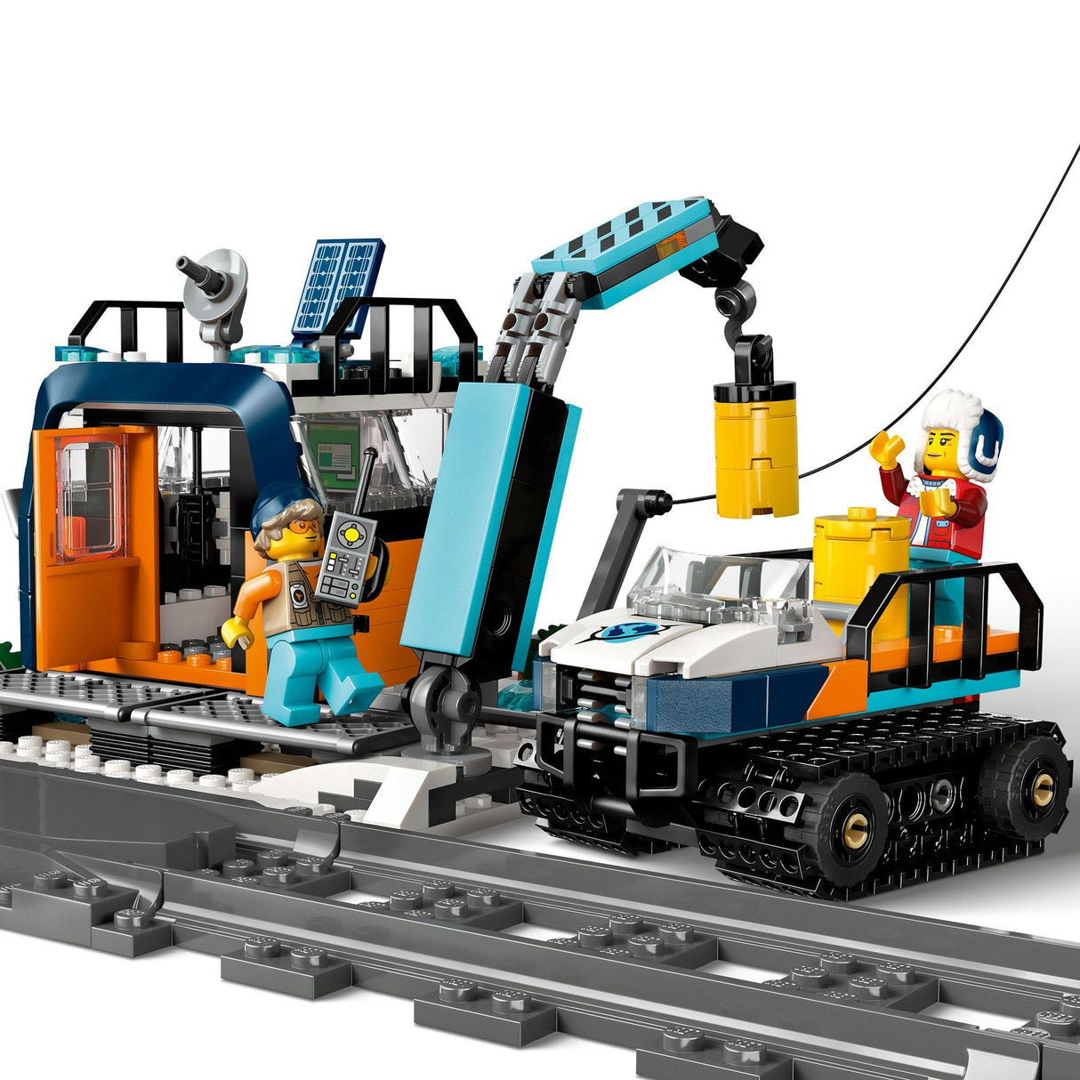 LEGO City Explorers Arctic Polar Express Train 60470