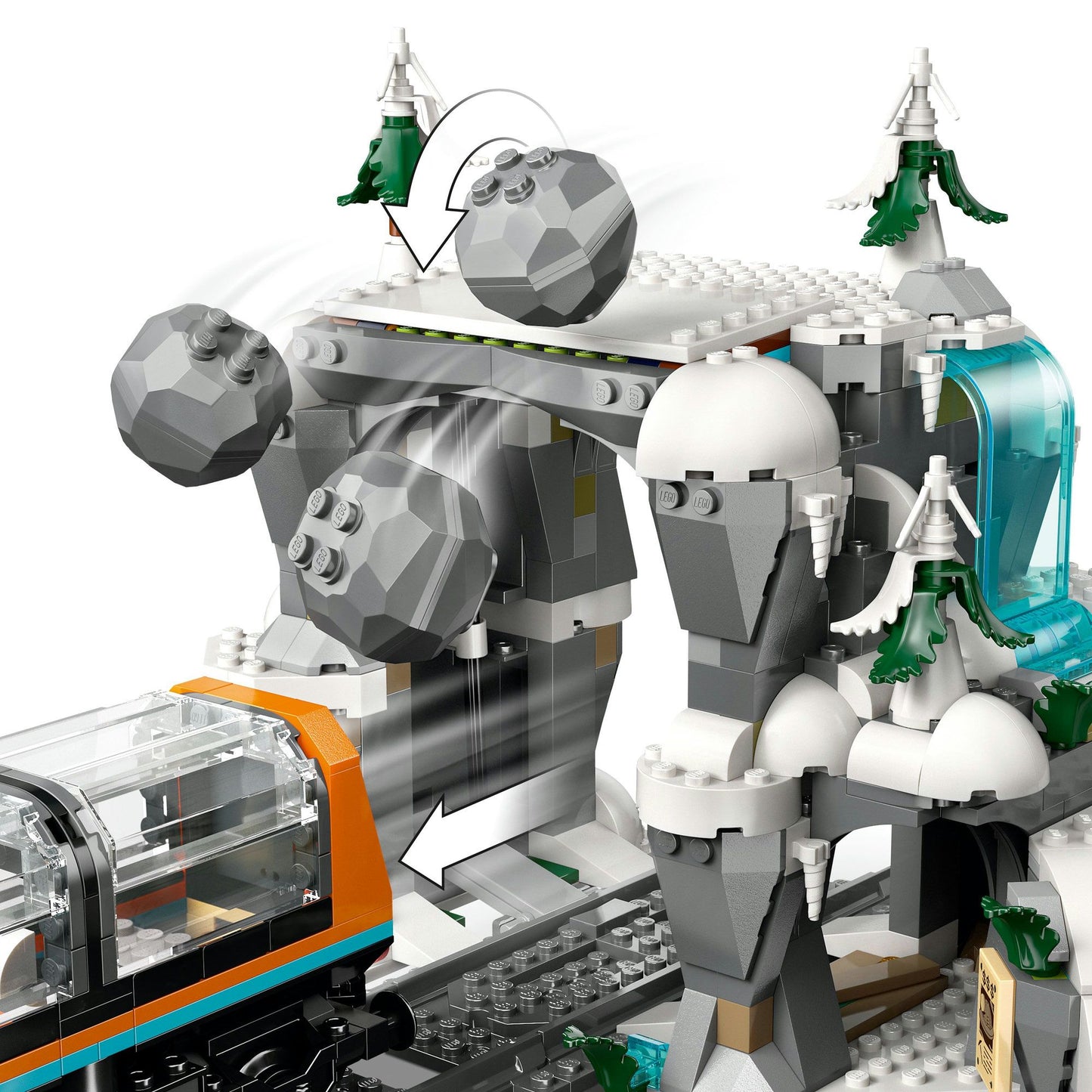 LEGO City Explorers Arctic Polar Express Train 60470