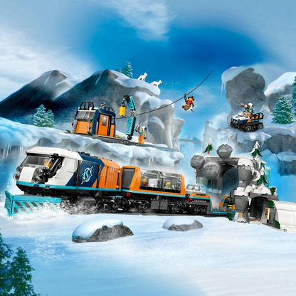 LEGO City Explorers Arctic Polar Express Train 60470