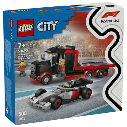 LEGO CITY F1 Display Truck with Audi F1 Race Car