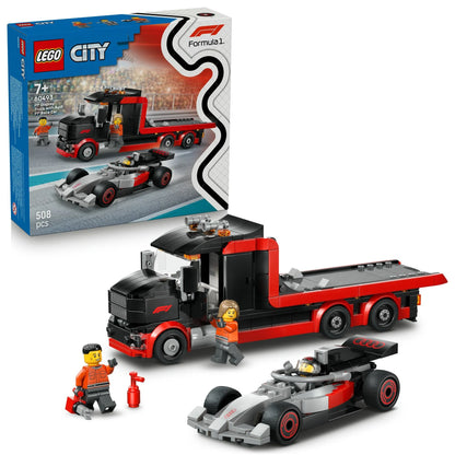 LEGO CITY F1 Display Truck with Audi F1 Race Car
