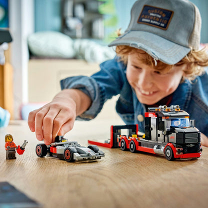 LEGO CITY F1 Display Truck with Audi F1 Race Car