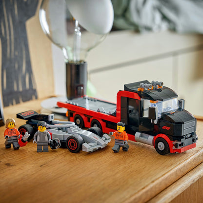 LEGO CITY F1 Display Truck with Audi F1 Race Car