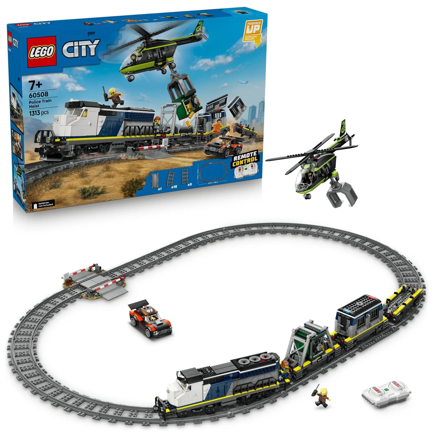 LEGO CITY Police Train Heist