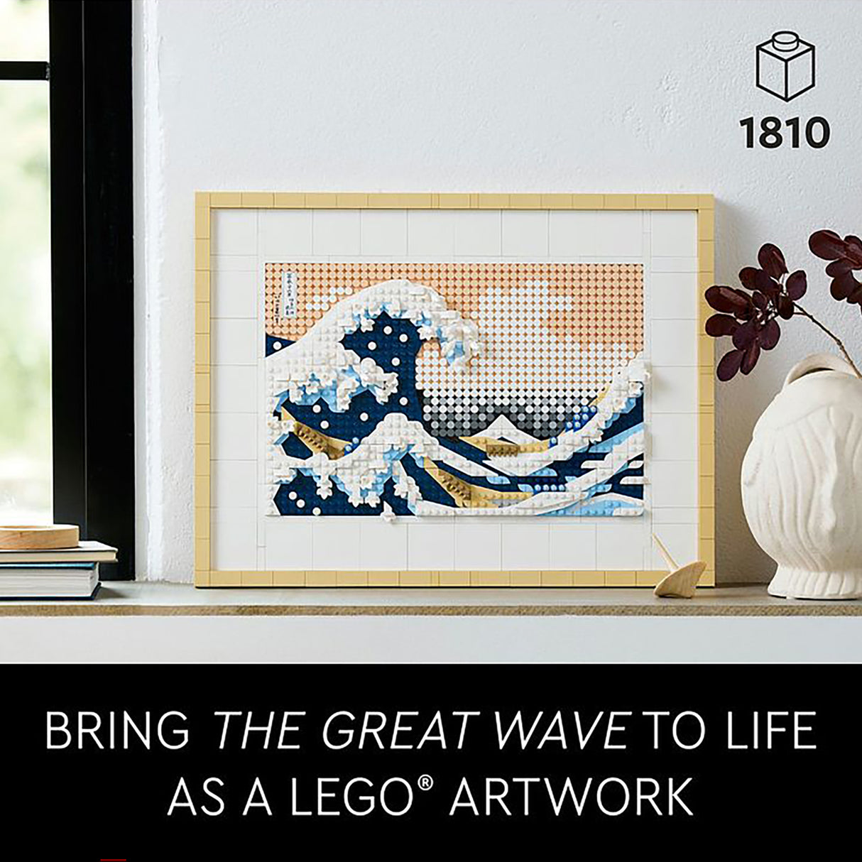 LEGO Art Hokusai, The Great Wave 31208 (1,810 pieces)