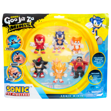 Heroes Of Goo Jit Zu Sonic S3 Minis Mega 6 Pack
