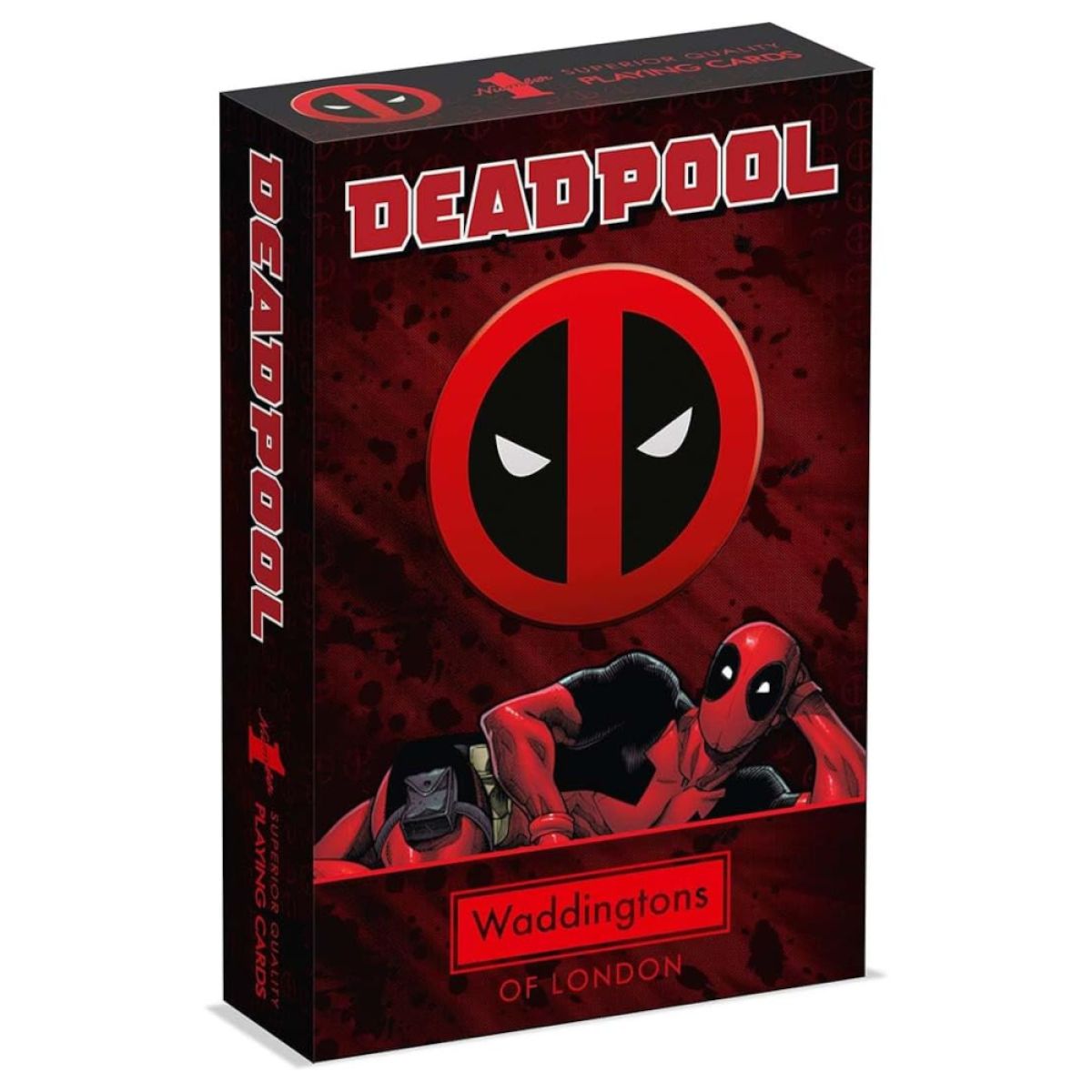 Waddingtons No. 1 of London Playing Cards Deadpool