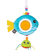 Benbat Dazzle Friends Travel Rattle Toy - Fish
