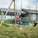 Lifespan Kids Kids Wesley Double Swing with Trapeze
