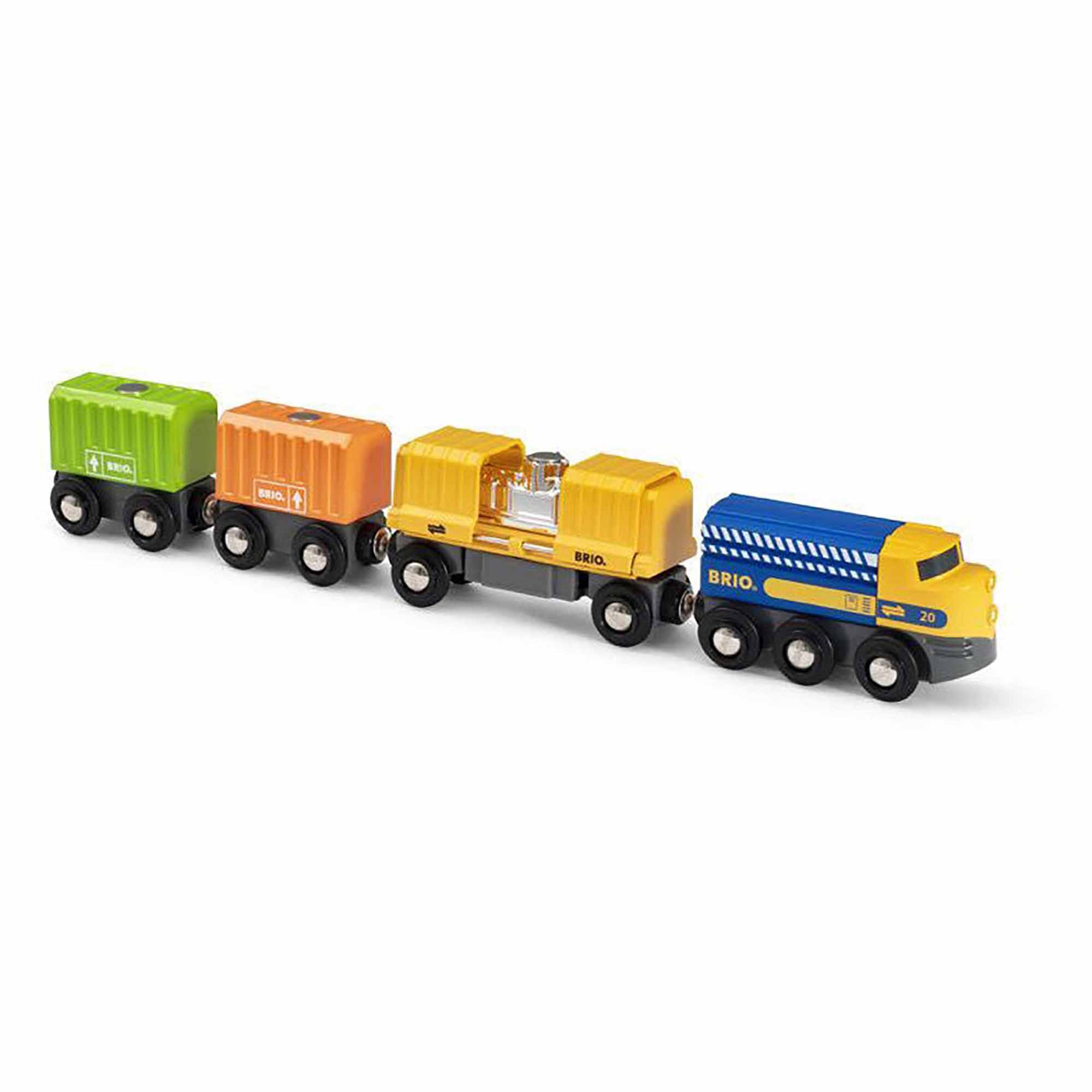 BRIO World - 33280 Freight Goods Station | Toy Train Accessories for Kids  Age 3 and Up , Green