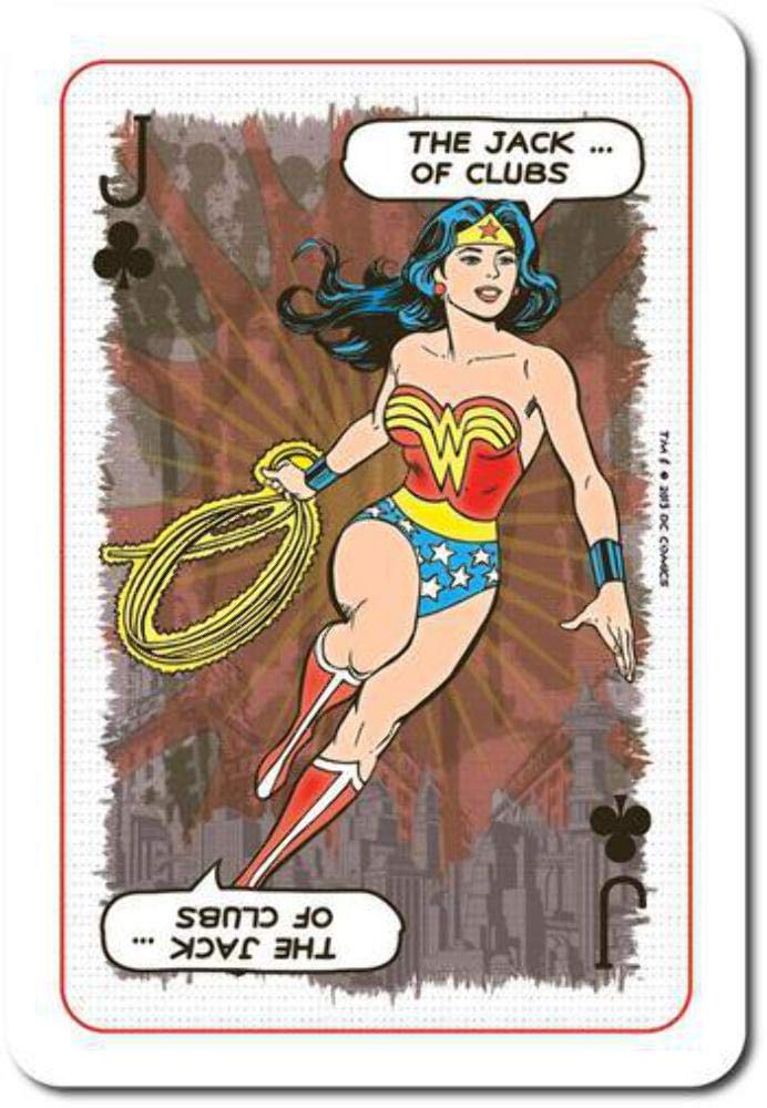 Waddingtons No. 1 of London Playing Cards DC Comics