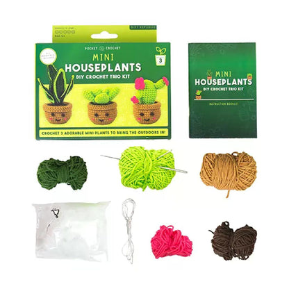 Gift Republic Pocket Crochet Crafts Plants