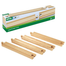 BRIO Long Straight Tracks 4 Pieces