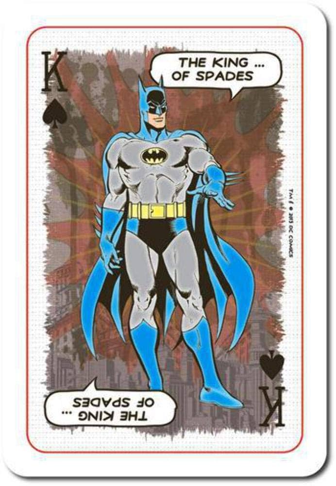 Waddingtons No. 1 of London Playing Cards DC Comics
