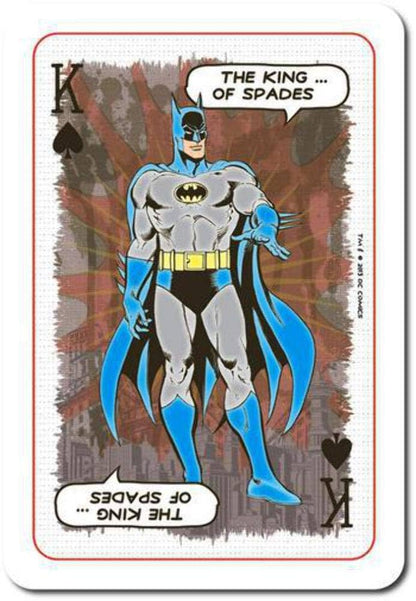 Waddingtons No. 1 of London Playing Cards DC Comics