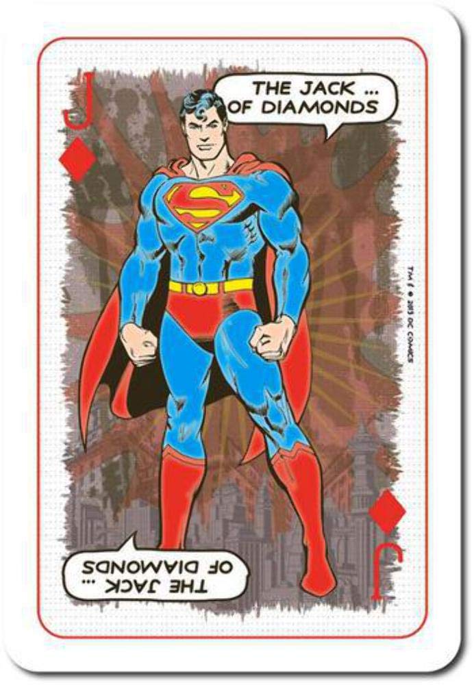 Waddingtons No. 1 of London Playing Cards DC Comics