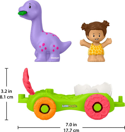 Little People Dinosaur Parade Egg Car & Figure Set