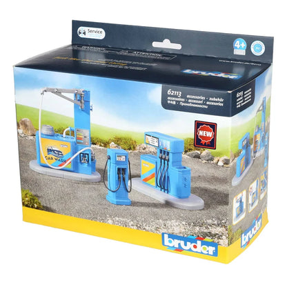 Bruder Accessory Petrol Station And Car Wash