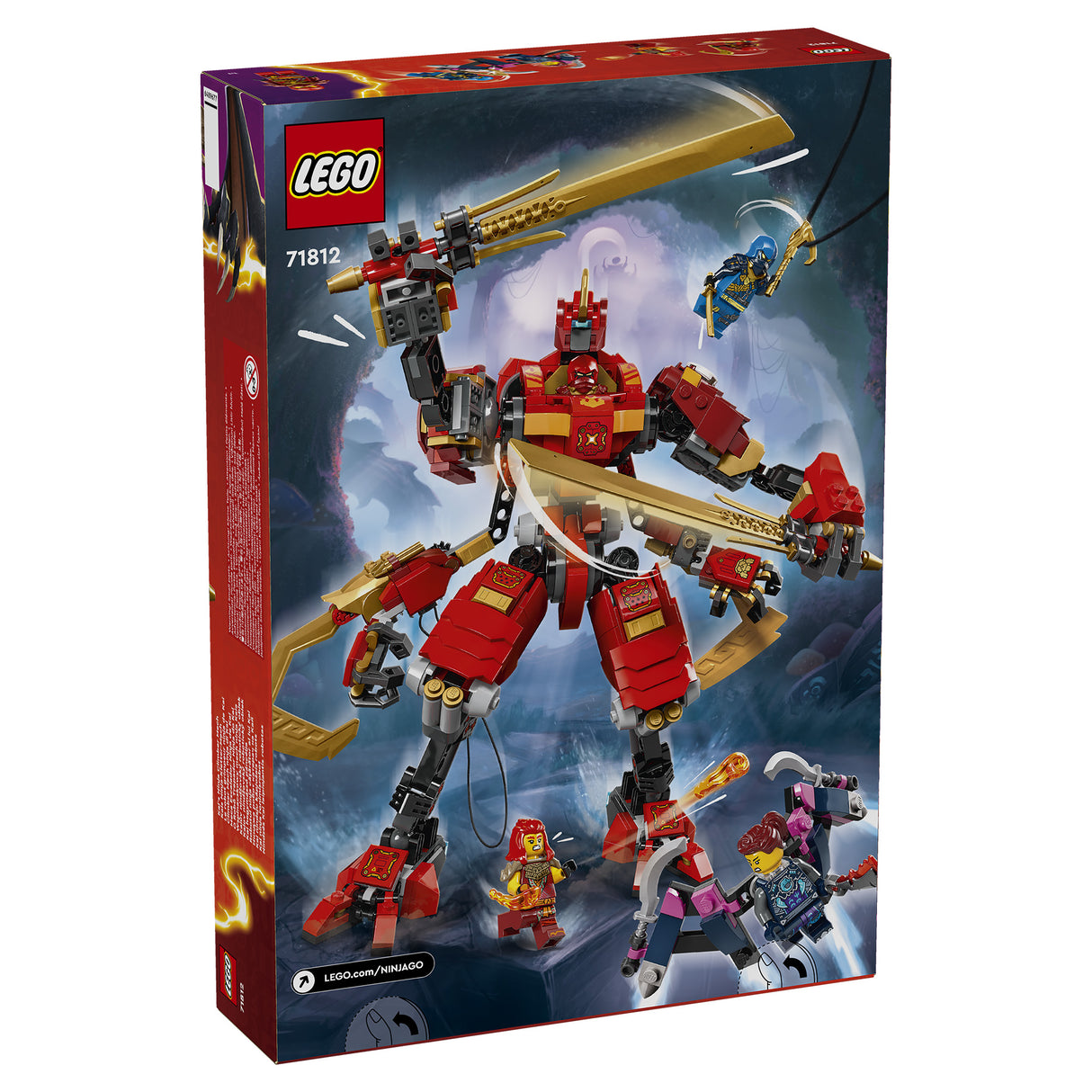 LEGO Ninjago Kai'S Ninja Climber Mech 71812, (623-Pieces)