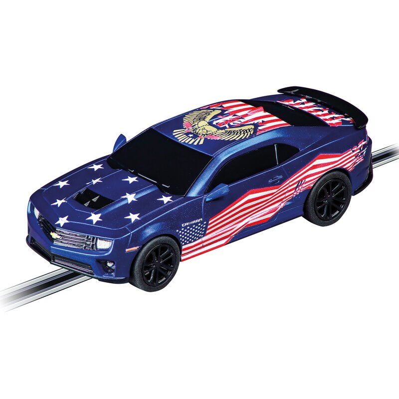 Carrera Street Legends USA Racers 4.9 Track 1:43 Slot Car Set