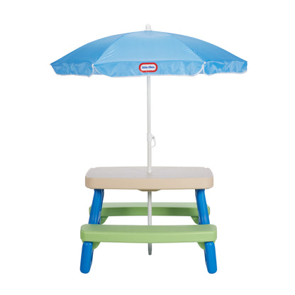 Little Tikes Easy Store Jr. Play Table with Umbrella