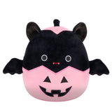 Squishmallows Halloween Emily the Black Bat in Jack-o-Lantern 7.5" Plush