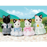 Sylvanian Families Tuxedo Cat Family