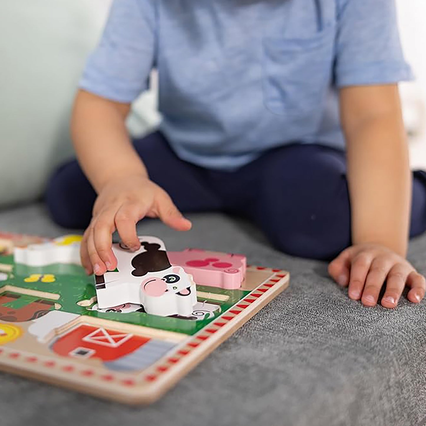 Melissa & Doug Farm Chunky Puzzle