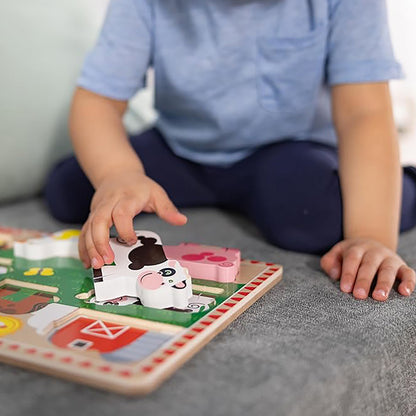 Melissa & Doug Farm Chunky Puzzle