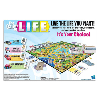 Hasbro Gaming The Game of Life Family Board Game