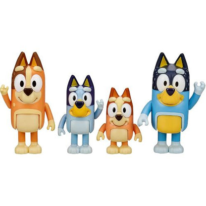Bluey S14 Figure 4Pk Bluey And Family